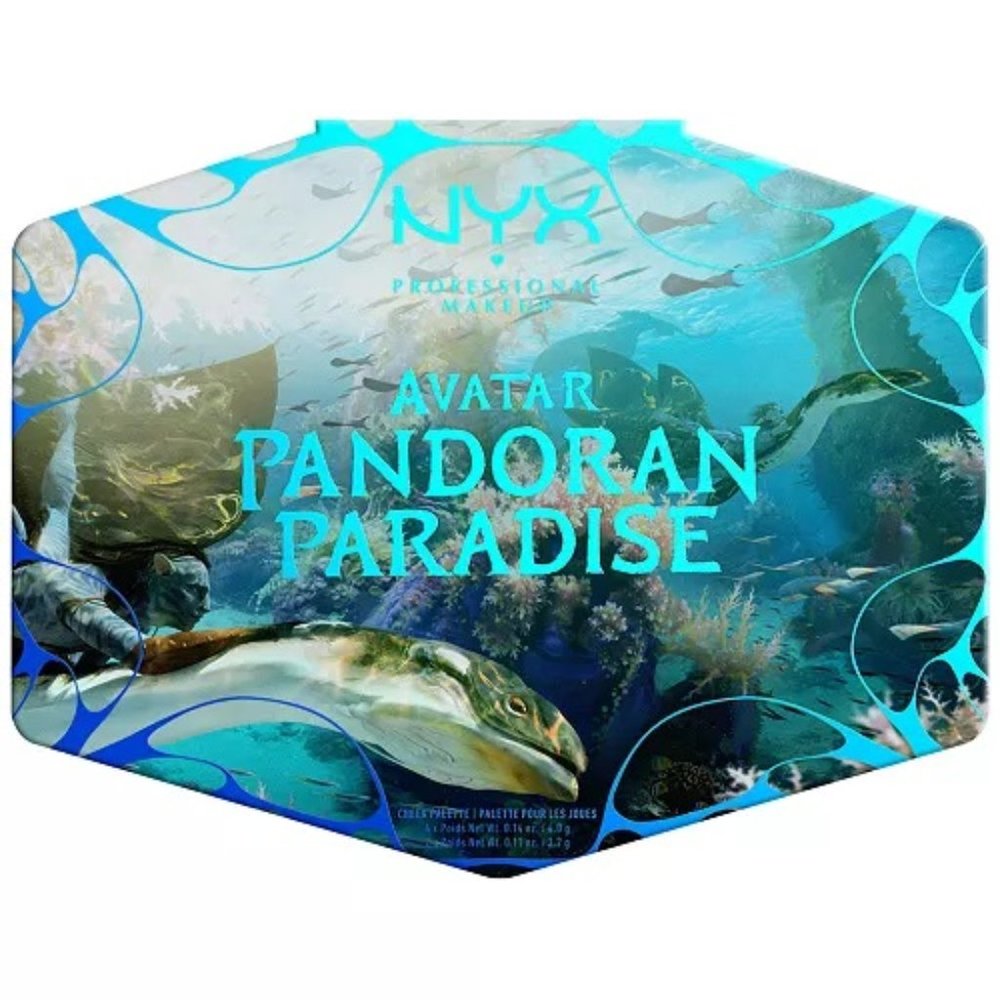 NYX AVATAR 2 PANDORAN PARADISE 6 MATTE BLUSH & PEARLESCENT HIGHLIGHTER PALETTE - Picture 4 of 6